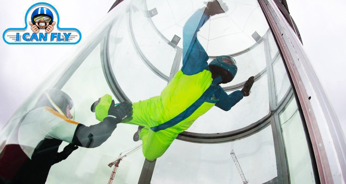 -50% на полет в аэротрубе от комплекса I can fly