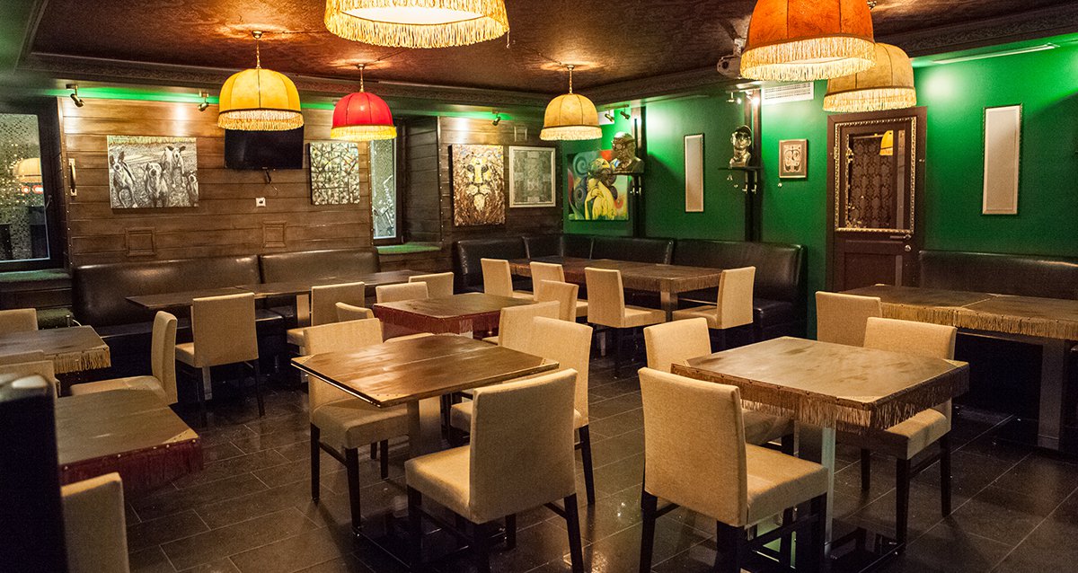 Скидка 50% на все меню и 30% на напитки в ART PUB