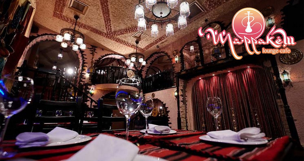 Скидки до 50% на все в ресторане Marrakesh lounge