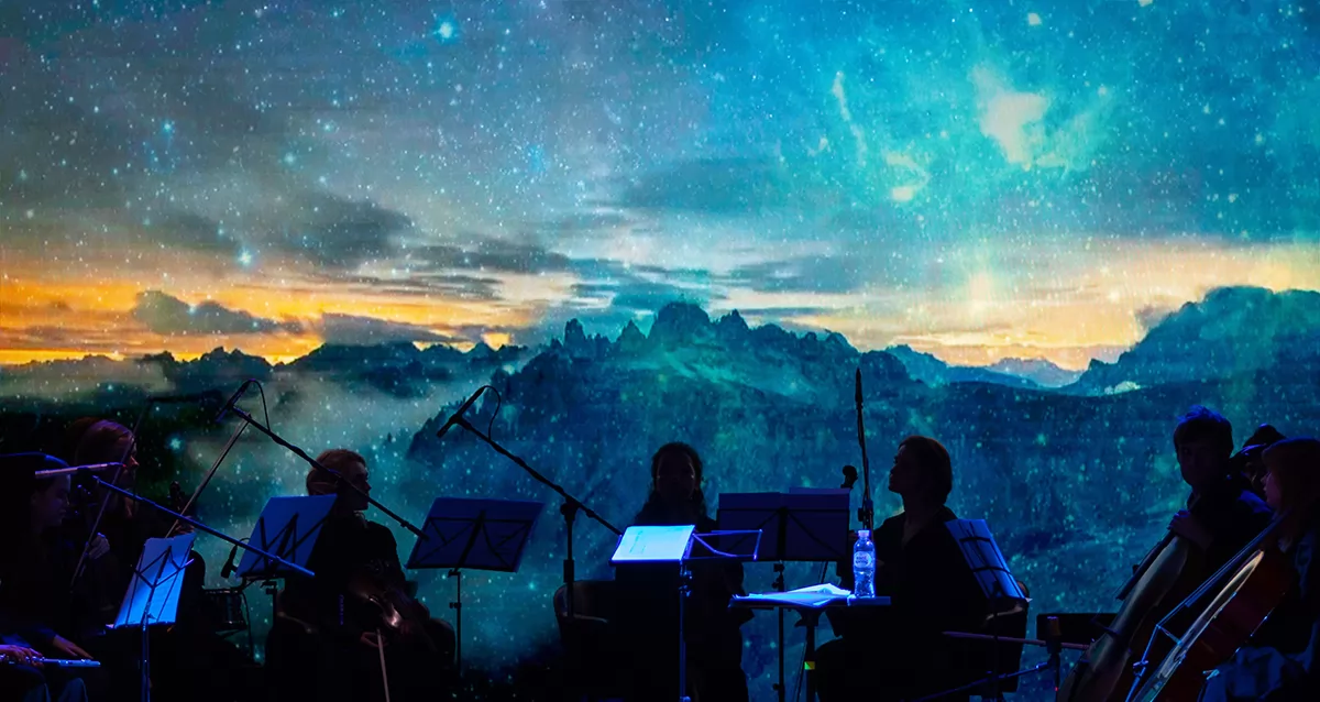 Nella musica orchestra
