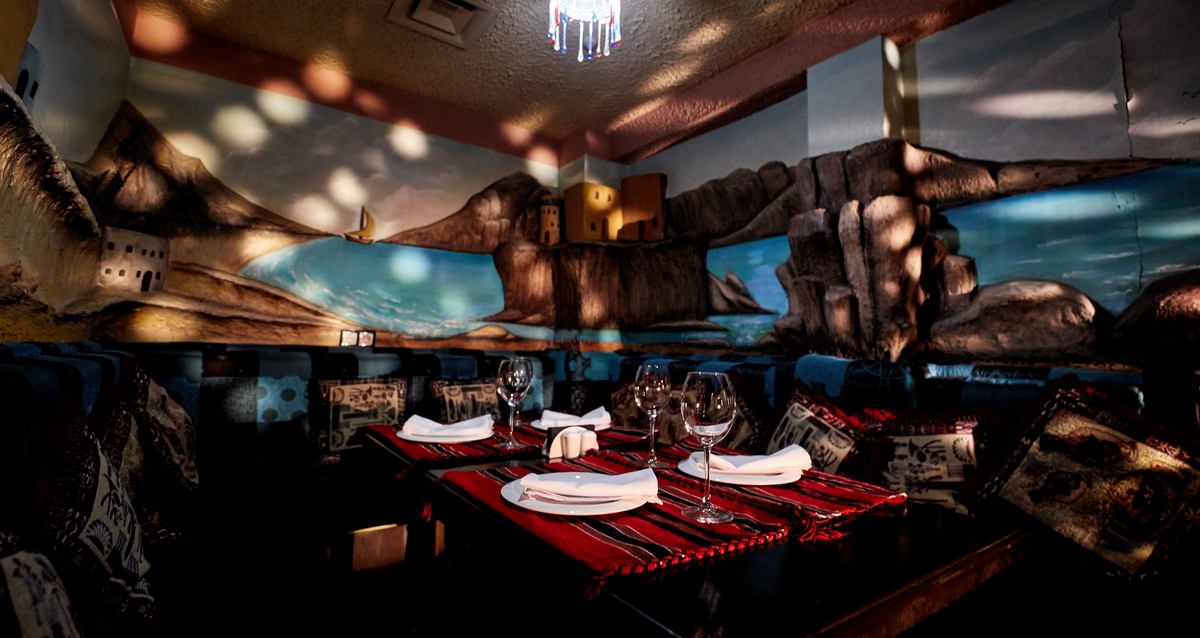 интерьер ресторана Marrakesh lounge