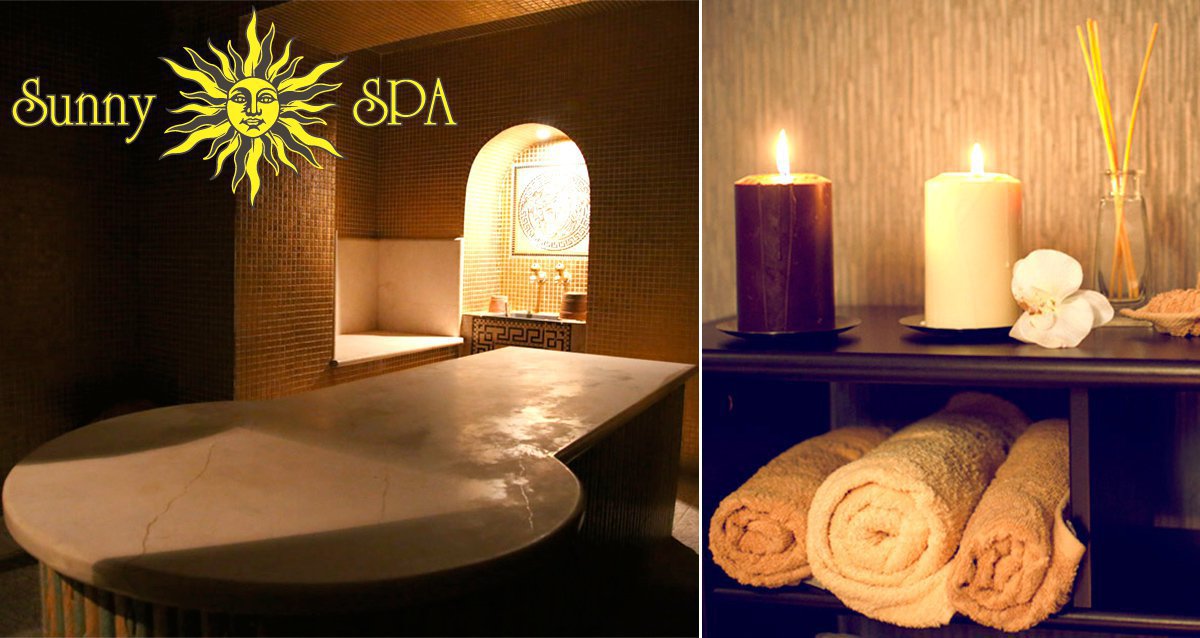интерьер спа центра Sunny SPA