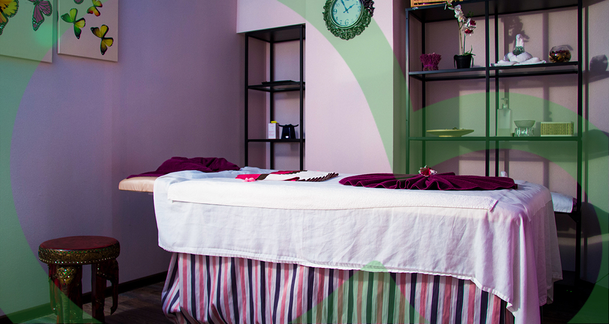 интерьер спа центра Sunny SPA