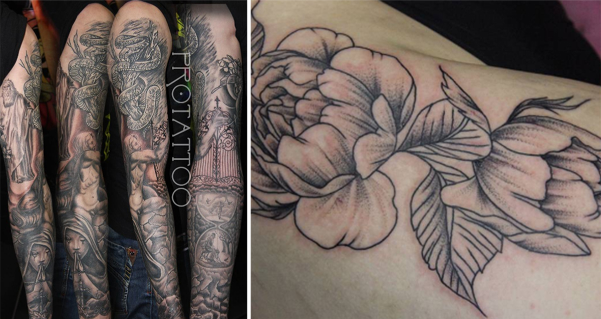 тату в салоне Pro Tattoo