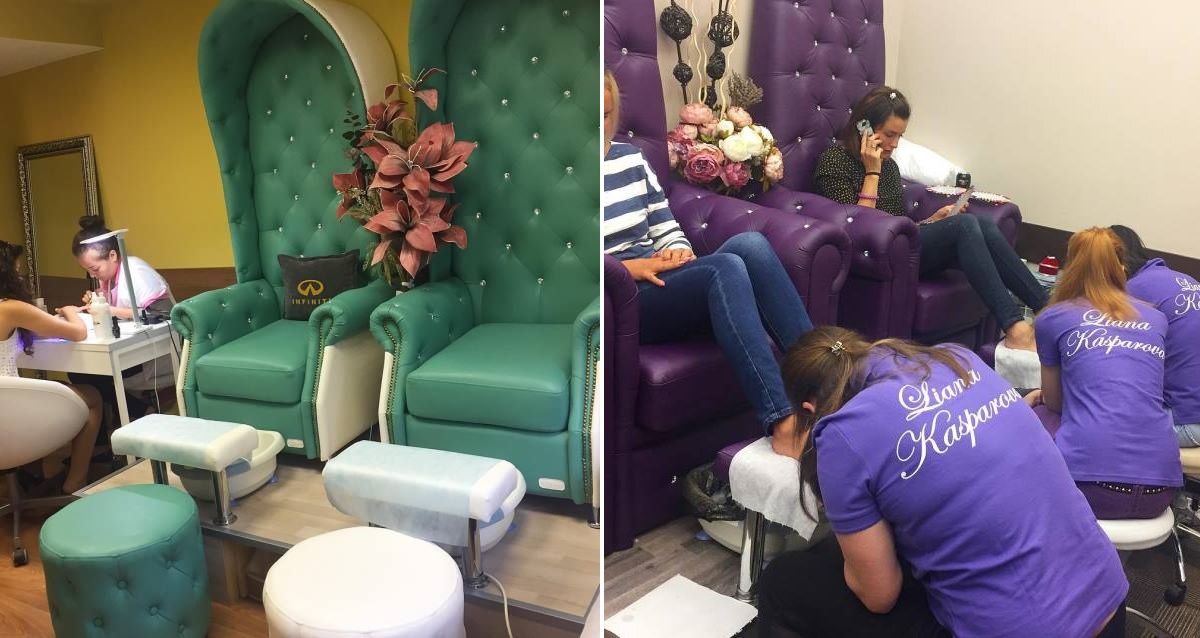 педикюр в Nail Studio by Liana Kasparova