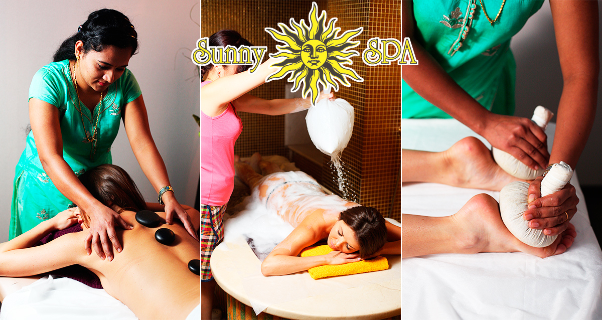 массаж в SPA-центре Sunny SPA