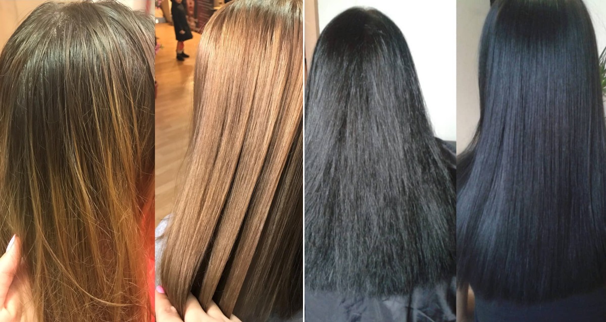 окрашивание волос в салоне Elsobeauty