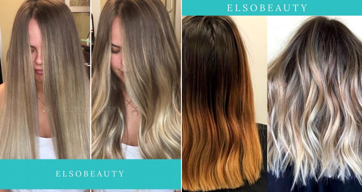 окрашивание волос в салоне Elsobeauty