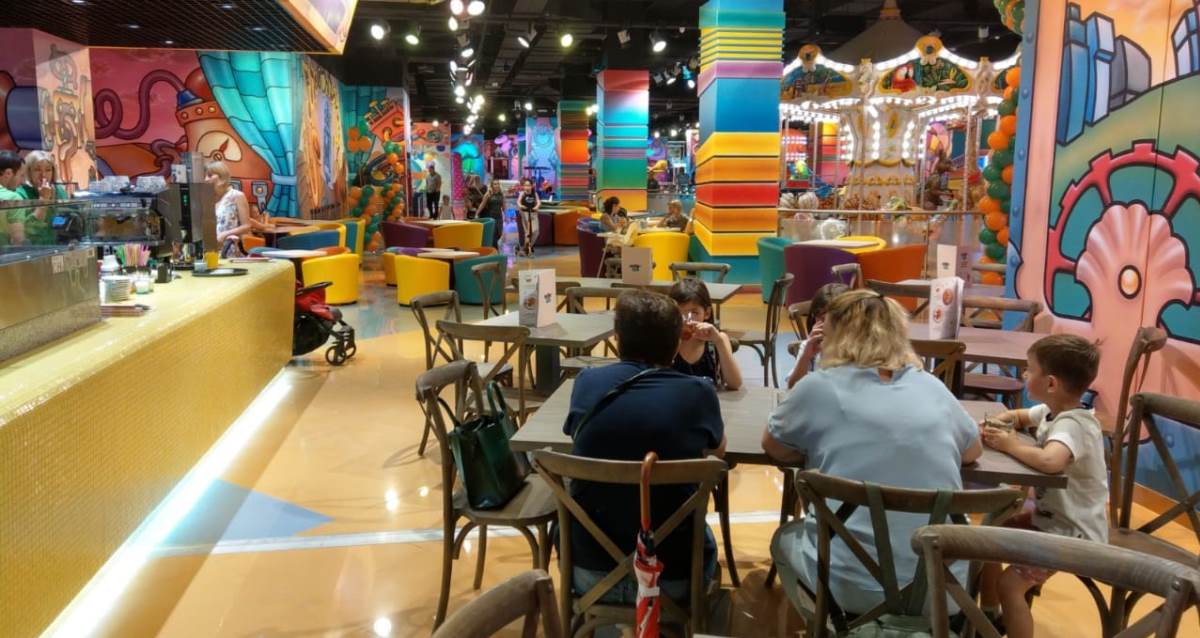 Детский парк развлечений Funky World в ТЦ «Каширская плаза»